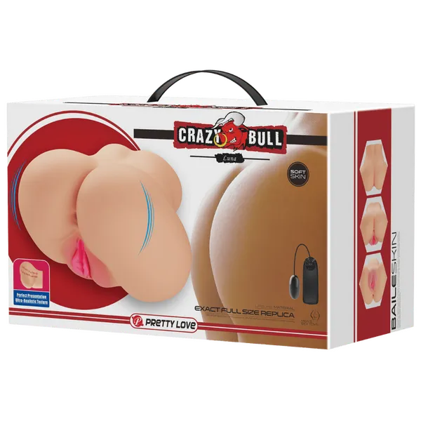 Vibrating Luna Masturbator Multiple Colours Pretty Love Male Sex Toys