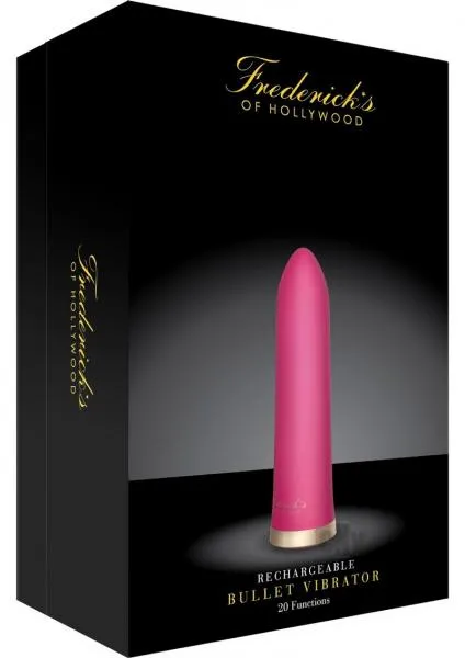 Vibrators Fredericks Of Hollywood Fredericks Of Hollywood Rechargeable Bullet Hot Pink Vibrator