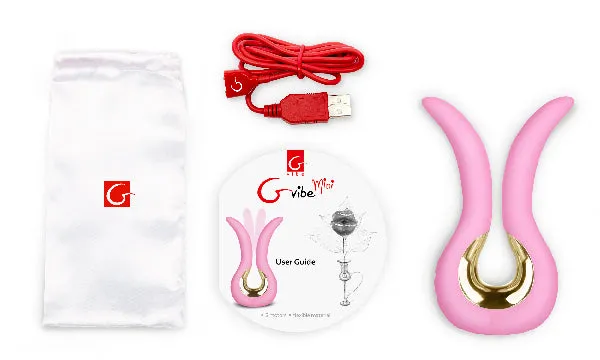 Vibrators Gvibe Unisex Vibrator Gvibe MINI Candy Pink Ft London