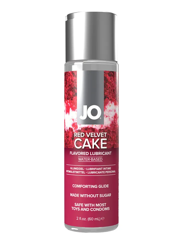 Vibrators JO H2O Flavored Red Velvet Cake 2 Oz 60 ml System Jo