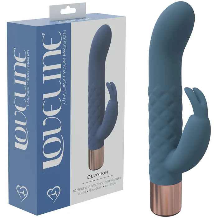 Vibrators LOVELINE Devotion Blue Shots Toys