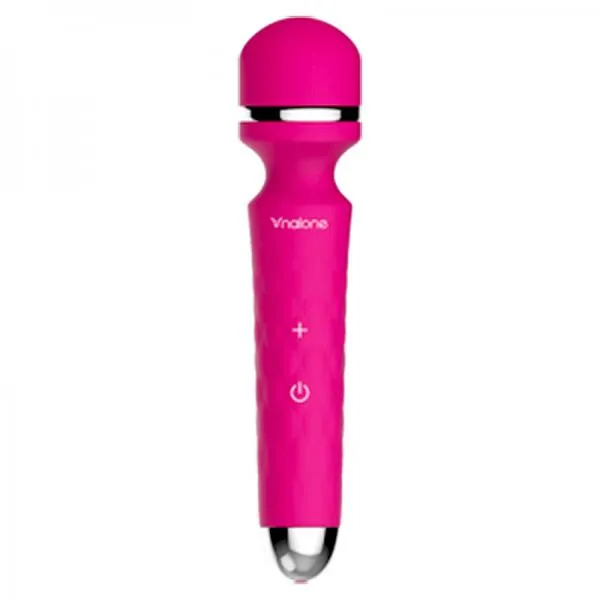 Vibrators Nalone Rock Wand Massager Silicone Pink Nalone