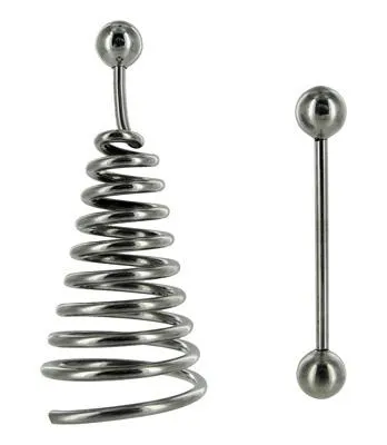 Vibrators Nipple Spiral Extender And Barbel Master series