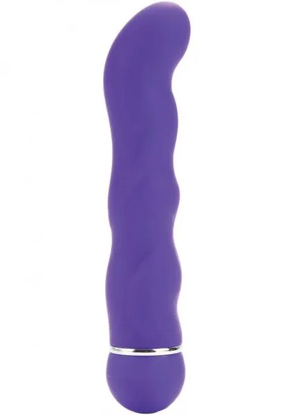 Vibrators Posh Posh 10 Function Teaser Silicone Massager Waterproof Purple 55 Inches