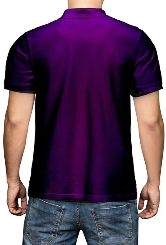 Vibrators Pretty Love Pretty Love Polo Shirt Purple