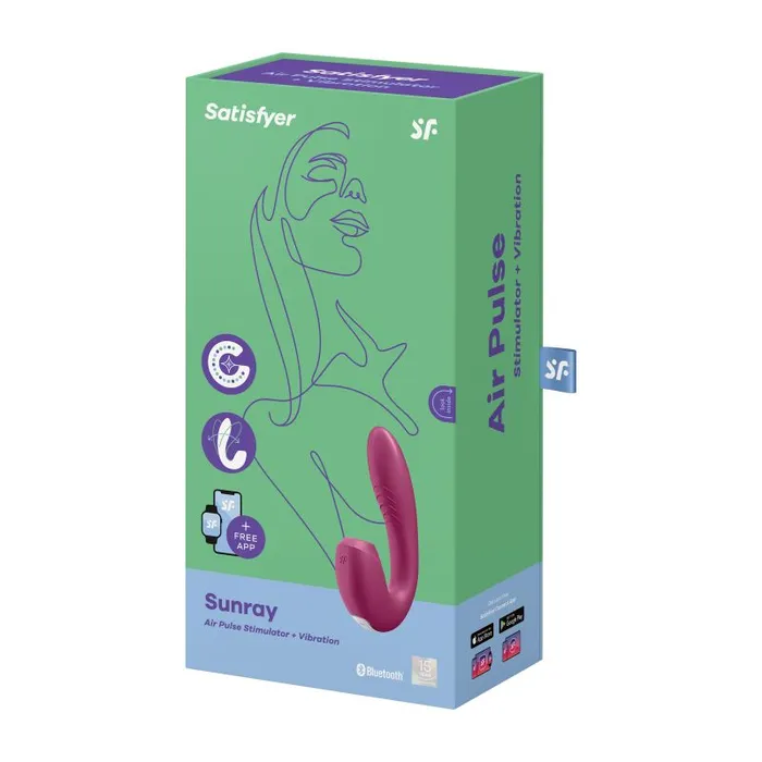 Vibrators Satisfyer Satisfyer Sunray Berry