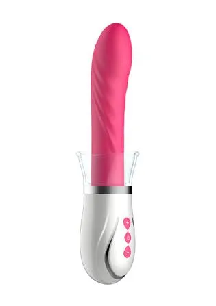 Vibrators Shots Toys Pumped Twister 4 in 1 Rechargeable Couples Pump Kit Pink