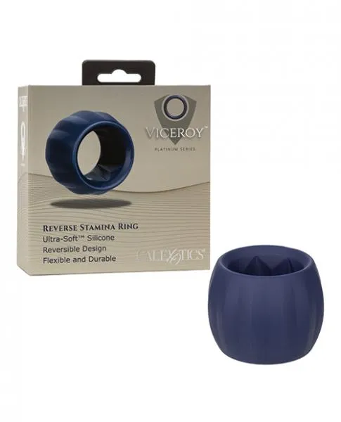 Viceroy Reverse Stamina Ring Blue Viceroy Vibrators