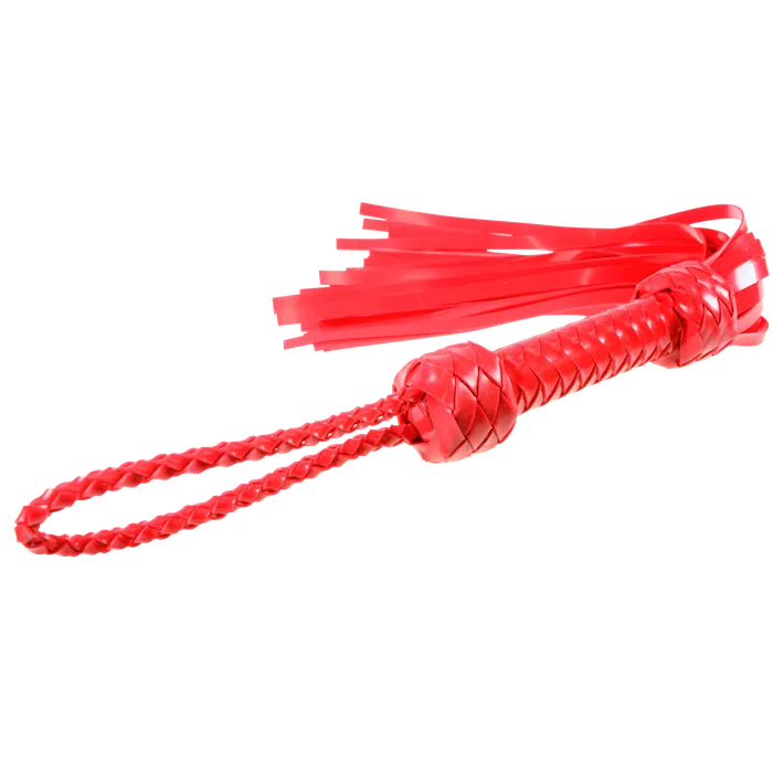 Whip Silicone 28 Whip 36 Tail Red Flogger Plesur 3 Z Anal