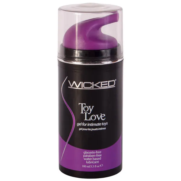 WICKED SENSUAL CARE Vibrators Wicked Toy Love Glycerin Free Water Based Lubricant 100 ml 33 oz Bottle