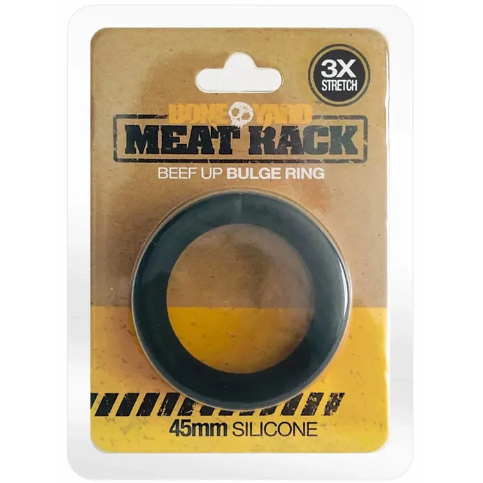 C1 Releasing Male Sex Toys Boneyard Meat Rack Beef Up Bulge Ring 45 mm Silicone Cock Ring