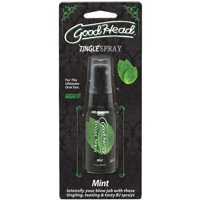 Doc Johnson Vibrators GoodHead Tingle Spray Mint Flavoured 29 ml Spray