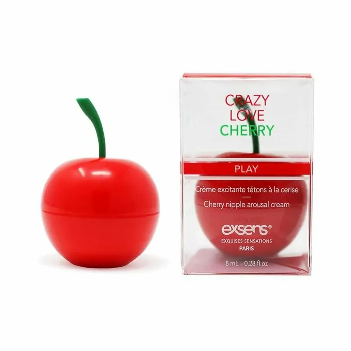 Exsens Nipple Arousal Cream Crazy Love Cherry 03 oz Laboratorie Kemesys Vibrators