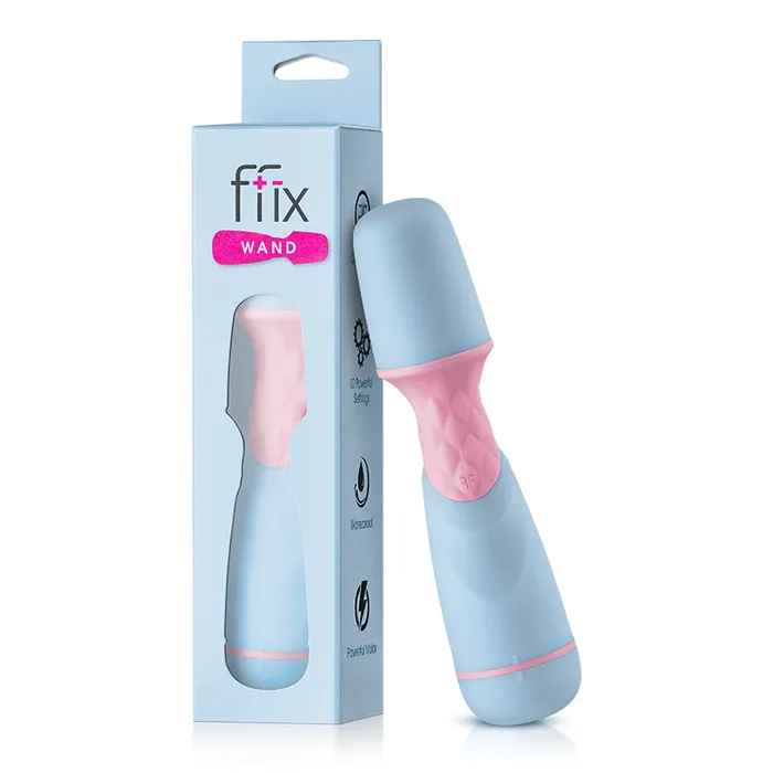 FemmeFunn FFIX Wand Waterproof Vibrator Blue FemmeFunn Vibrators