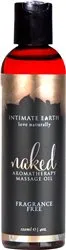 Intimate Earth Naked Aromatherapy Massage Oil Unscented Intimate Earth Couples