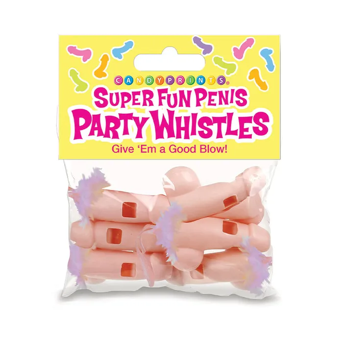 Little Genie Male Sex Toys Super Fun Penis Party Whistles 6Pack