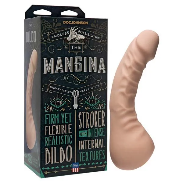 Male Sex Toys Doc Johnson The Mangina 178 cm 7 Stroker Dong