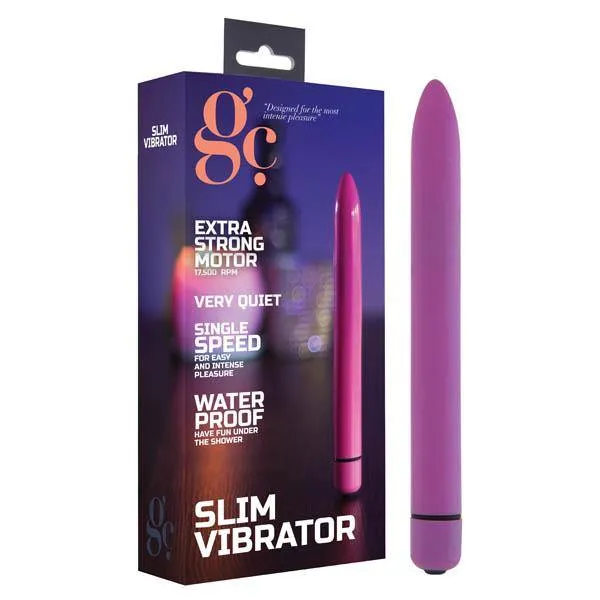 Shots Toys GC Slim Vibrator Purple Vibrators