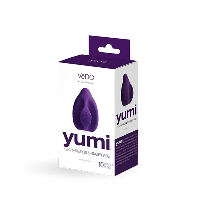 Vibrators VEDO VeDO Yumi Rechargeable Finger Vibe Deep Purple