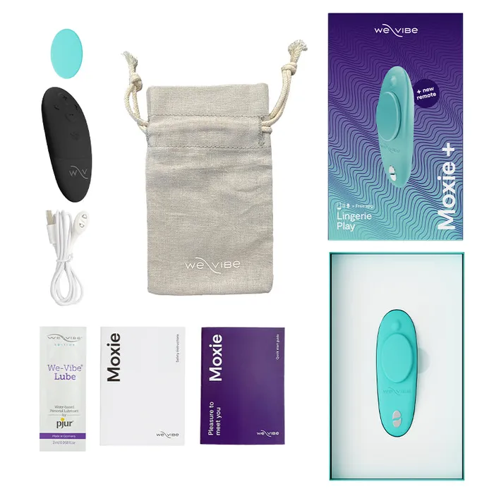 WEVIBE Vibrators WeVibe Moxie Wearable ClitVibrator Teal