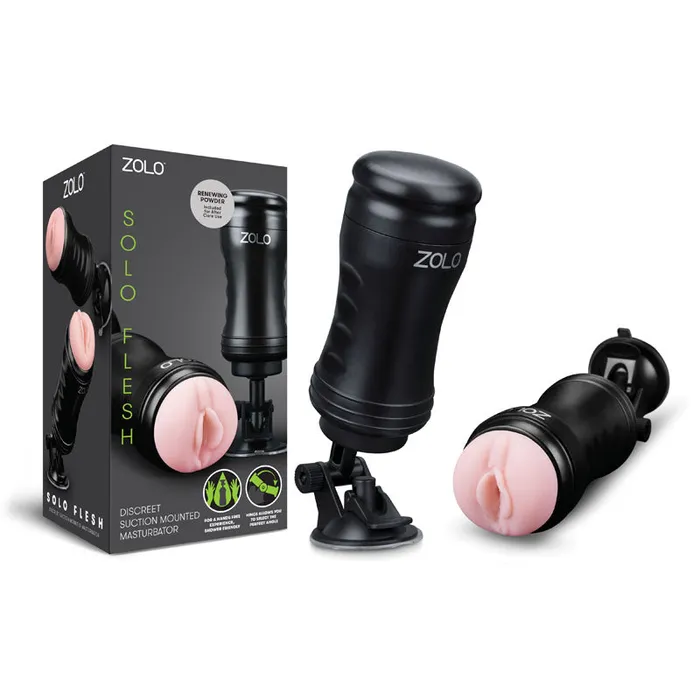 Zolo Solo Vagina Stroker with Suction Base Zolo Male Sex Toys