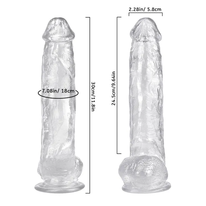 12 Inch Jelly Dildo Dildos