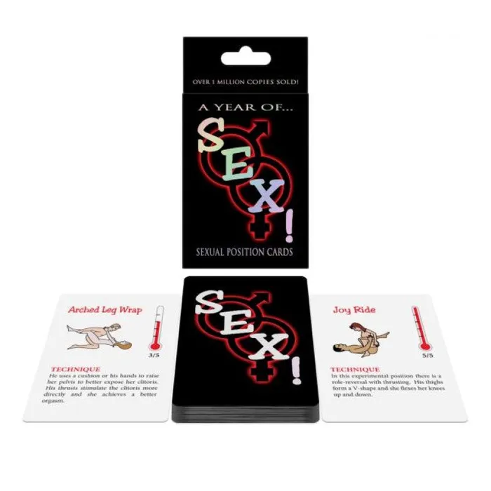 A Year Of Sex Sexual Position Cards Kheper Games Couples