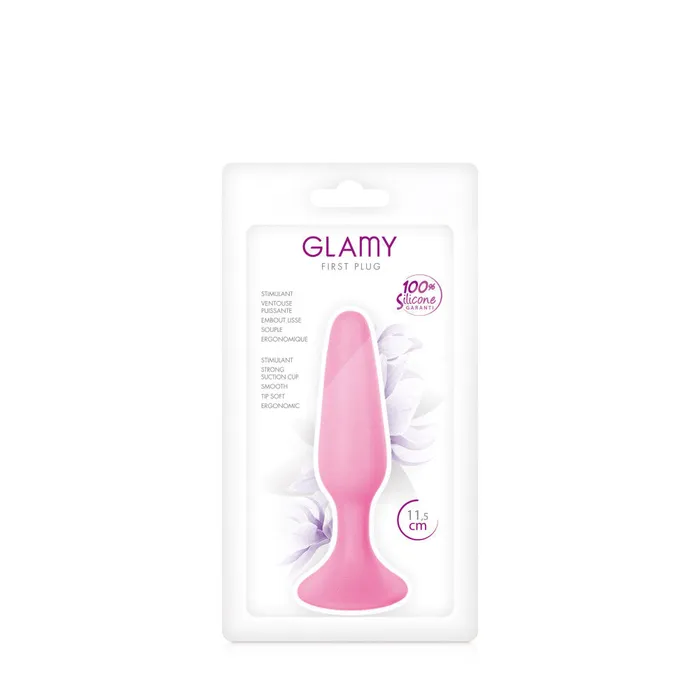 Anal Butt Plug made of 100 Silicone First Plug S Glam