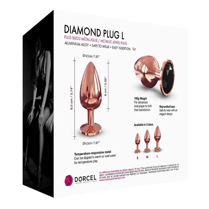 Anal Dorcel Dorcel Diamond Jewel Butt Plug Large