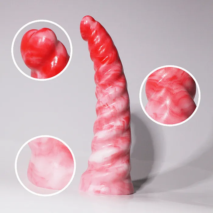  Anal Love Ribbed Anal Fantasy Dildo