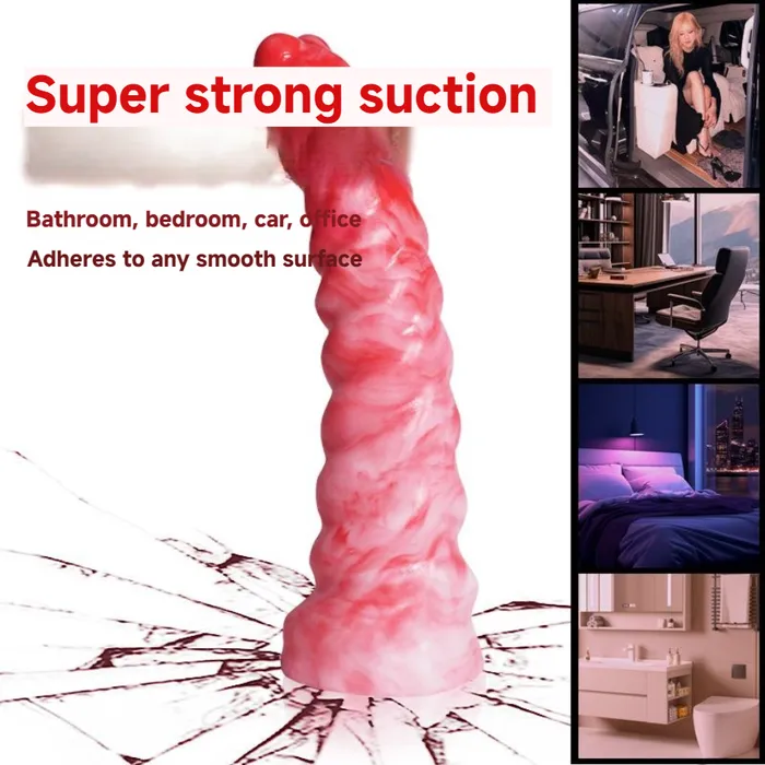  Anal Love Ribbed Anal Fantasy Dildo