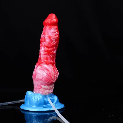 Anal mysite Inflatable Dog Dildo Butt Plug