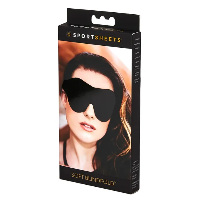 Anal Soft Blindfold Black Sportsheets