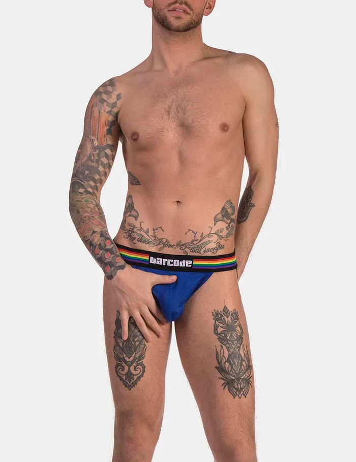 Barcode Pride Jock Navy Blue BARCODE BERLIN Vibrators