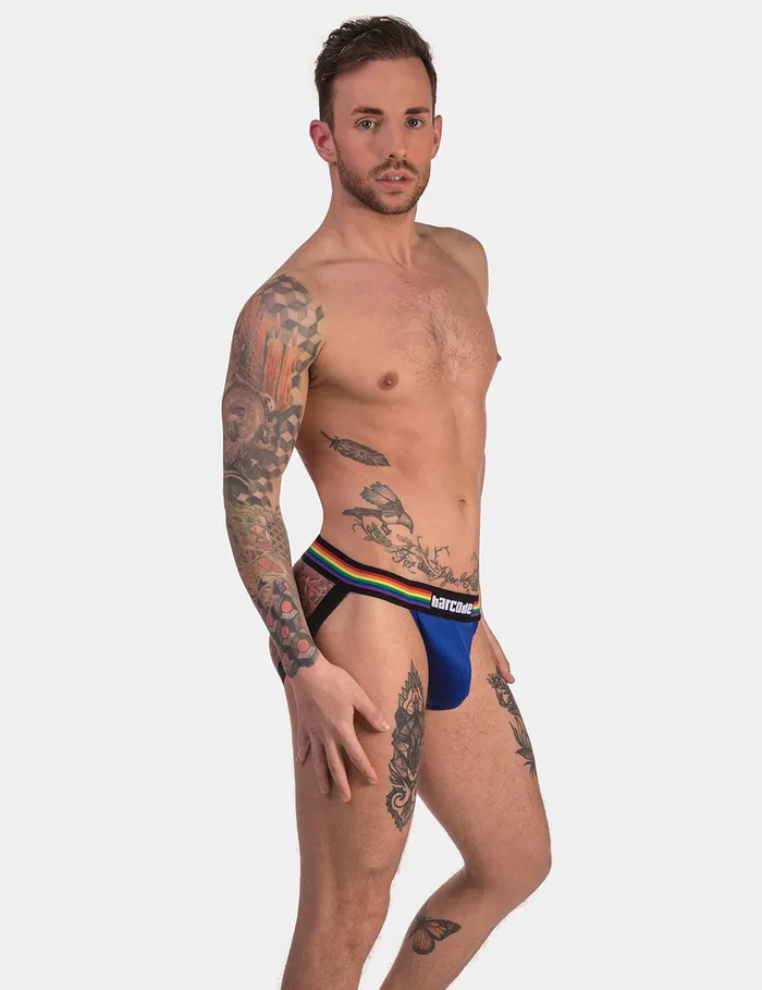 Barcode Pride Jock Navy Blue BARCODE BERLIN Vibrators