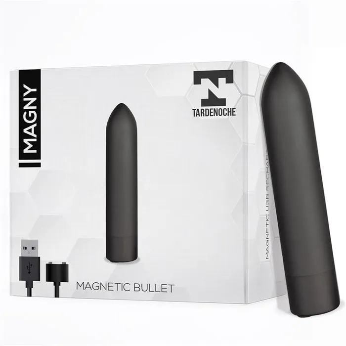 Black White Female Sex Toys Magny Rechargeable Powerful Bullet Vibrator