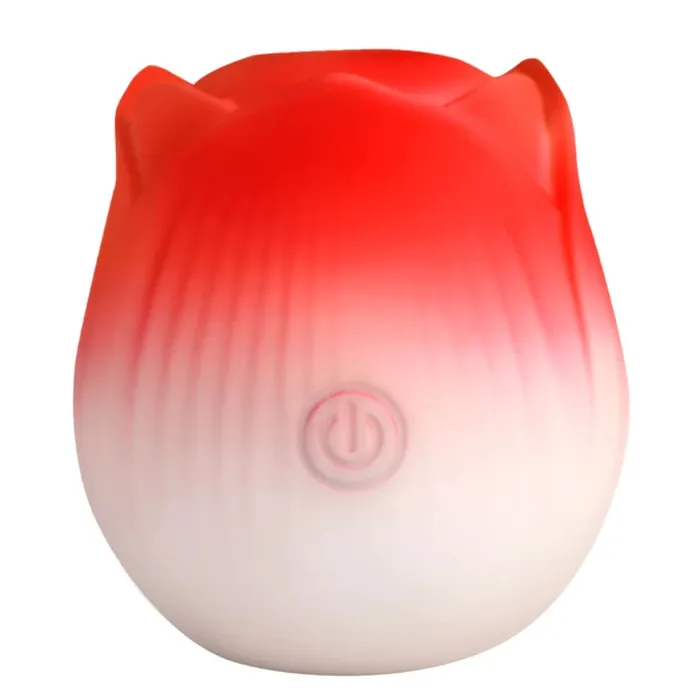 Bloomgasm Vibrators Bloomgasm Pulsing Petals Throbbing Rose Stimulator Red