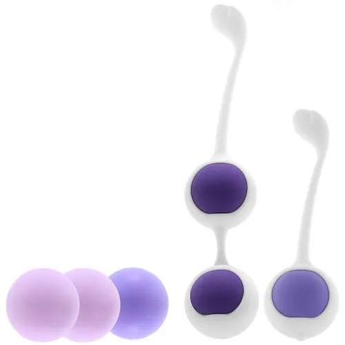 Blush Wellness 3Step Progressive Kegel Training KitPurple BLUSH Vibrators