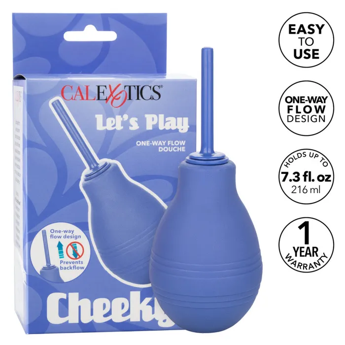 Calexotics Cheeky Blue Intimate Shower Douche California Exotic Novelties Anal