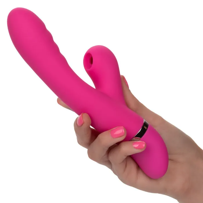 California Exotic Female Sex Toys Foreplay Frenzy Pucker Suction Vibrator