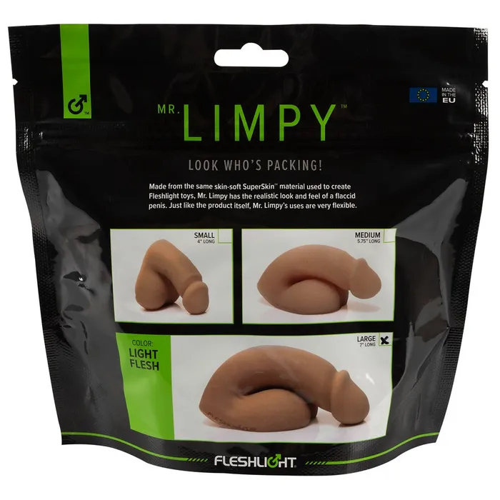 Dildos Fleshlight Realistic Soft FTM Dildo Fleshlight Mr Limpy L