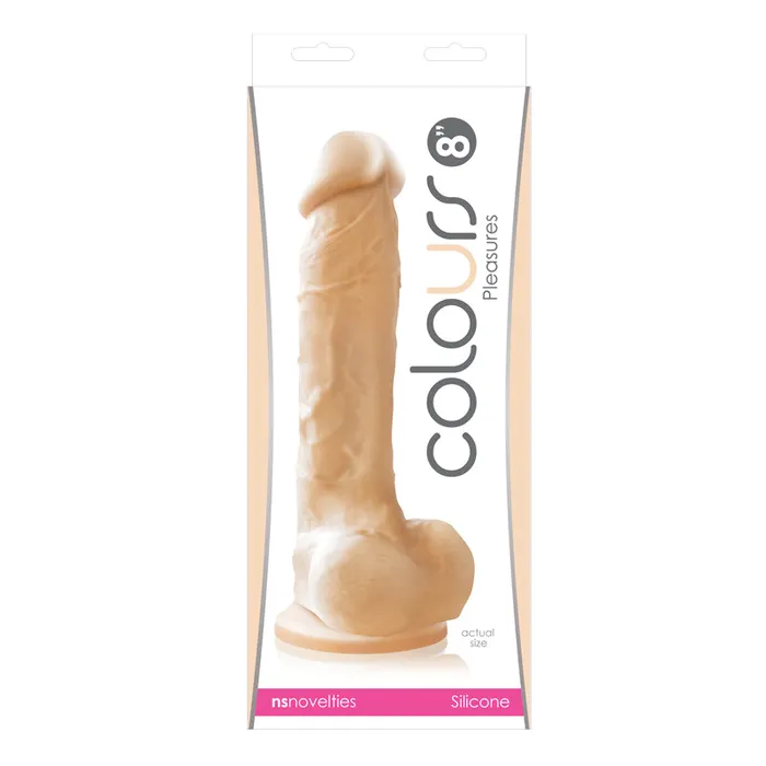 Dildos NS Novelties NS Novelties Colours Pleasures 8 Dildo