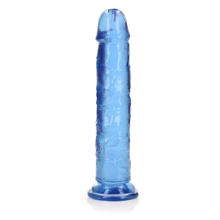 Dildos Shots Toys Jelly Dildo Real Rock Crystal Clear 9 Blue