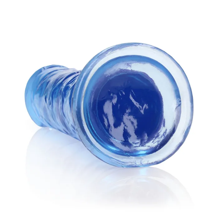 Dildos Shots Toys Jelly Dildo Real Rock Crystal Clear 9 Blue