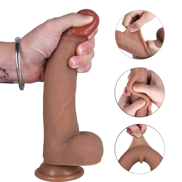 Dildos STS 5 Inch Girth Dildo Realistic Soft Silicone