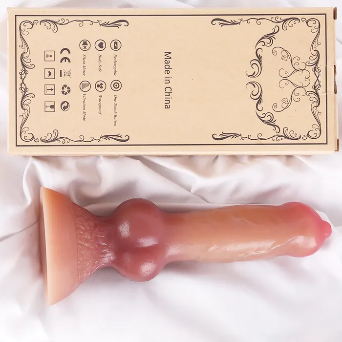  Dildos Wolf Dildo Knots Silicone 7 inch