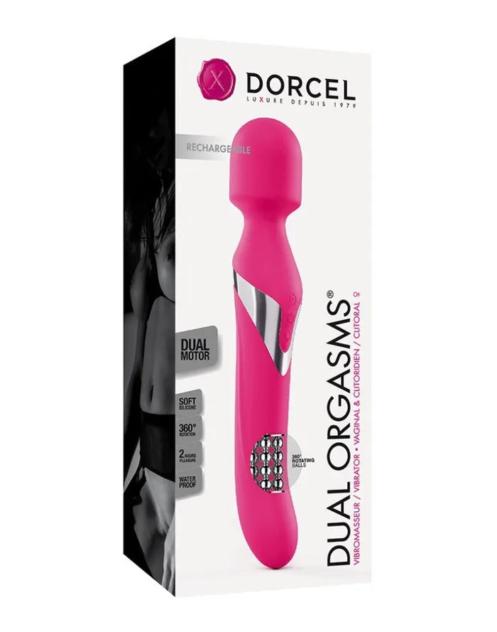 Dorcel Vibrators Dorcel Dual Orgasms Wand Vibrator