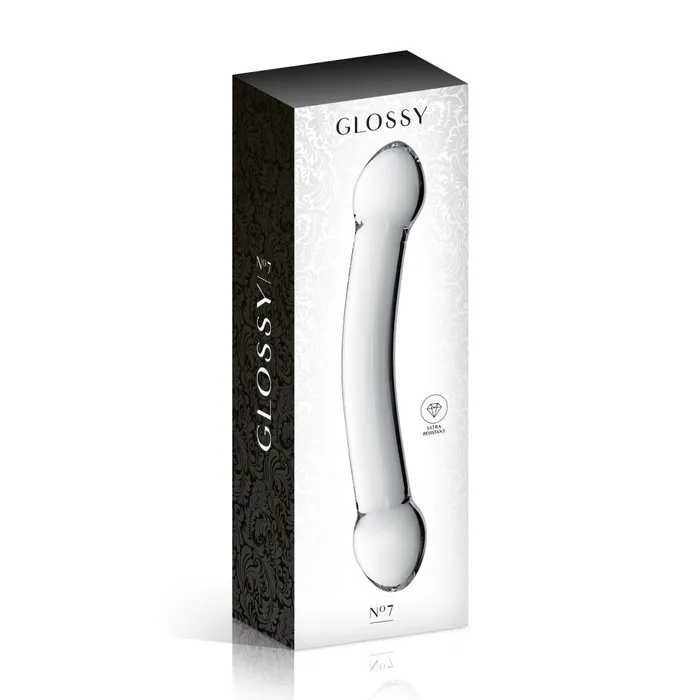 Double glass dildo Glossy 7 Glossy Toys Dildos