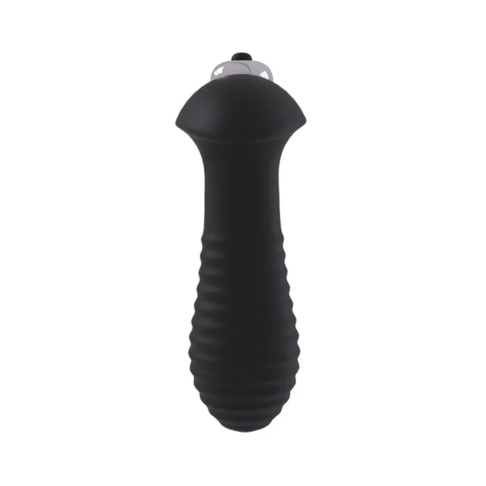 Dream Toys Anal Spiral Vibrating Butt Plug Black