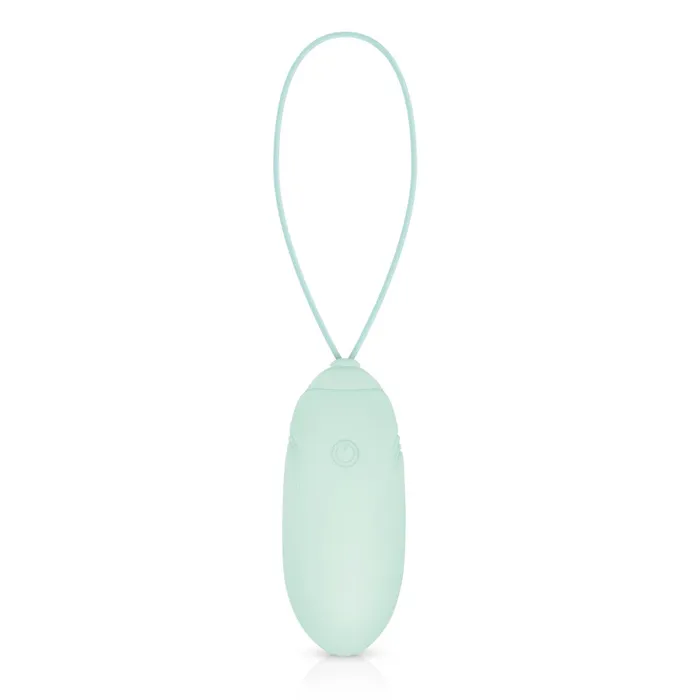 Easy Female Sex Toys Powerful Wireless Rechargeable Silicone Luv Egg Green